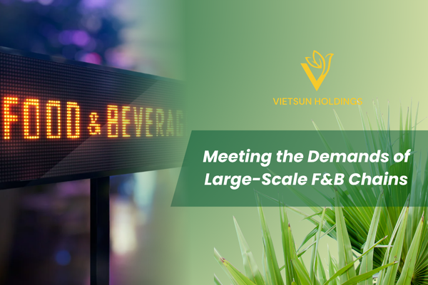 Удовлетворение потребностей крупных сетей F&B: как поставщики кокоса могут масштабировать бизнес с уверенностью
