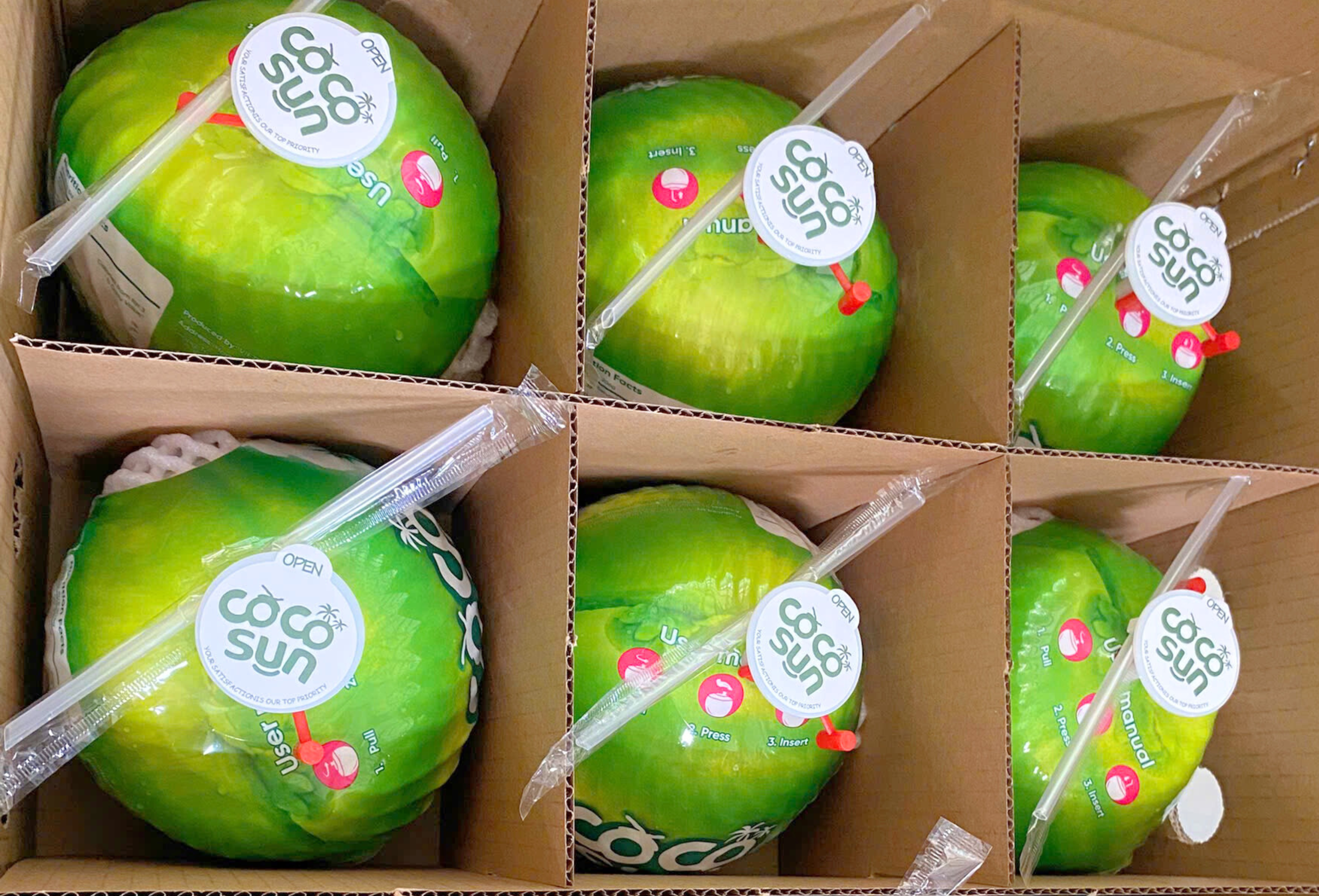 Свежий кокос Coco Sun